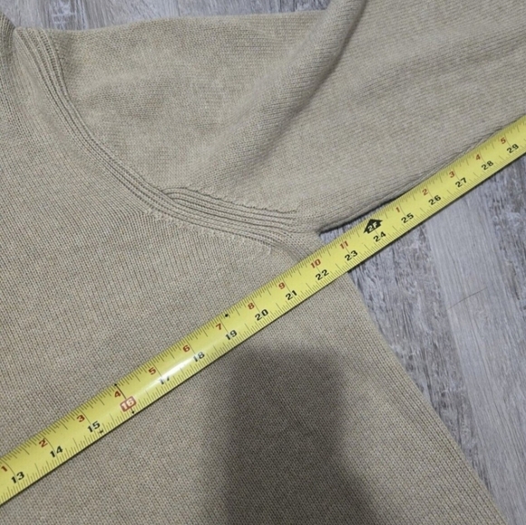 Tommy Hilfiger Knitted Sweater Unisex Size XL Retro 90s Y2K Beige Cotton - Picture 11 of 11